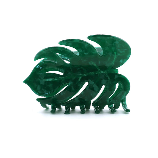 Monstera Hair Claw Clip