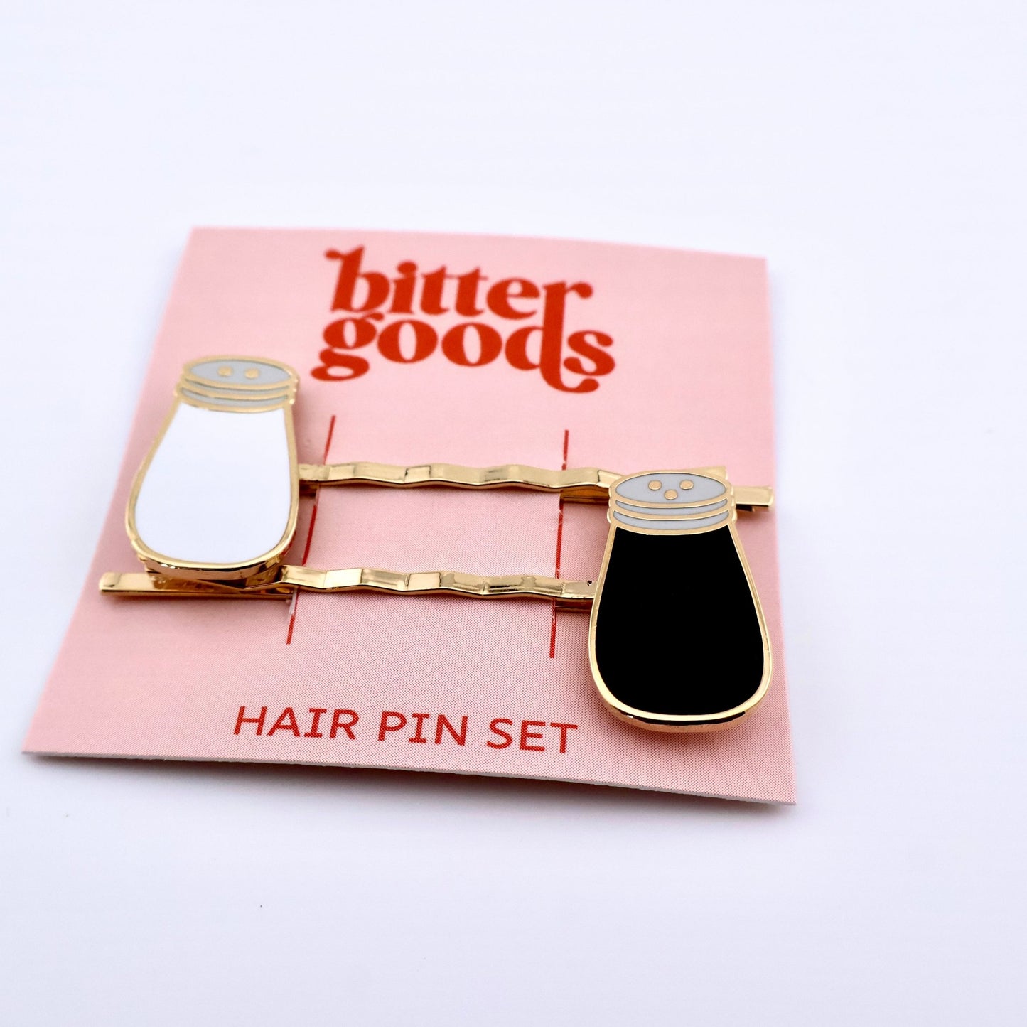 Salt & Pepper Hair Pins