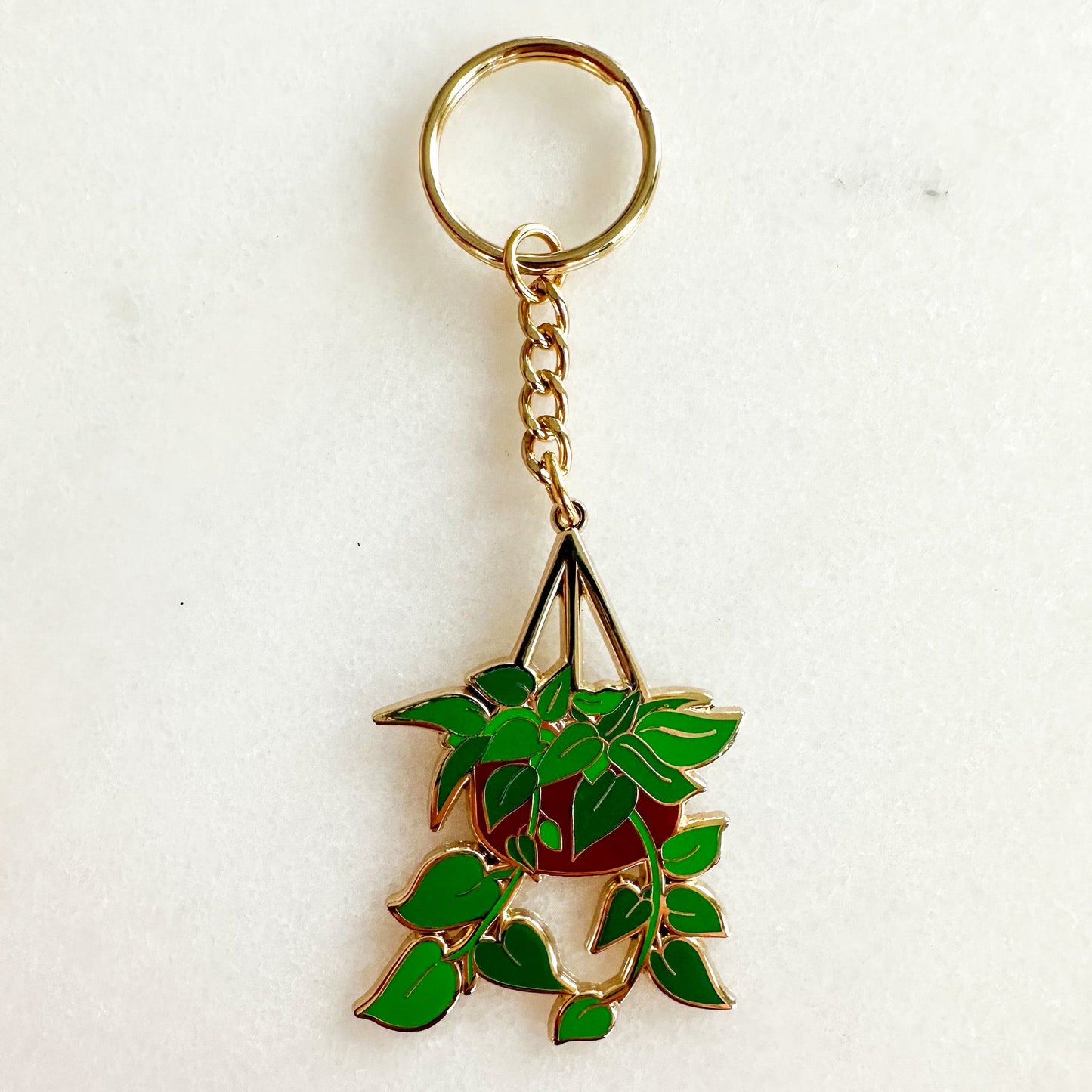Pothos Keychain