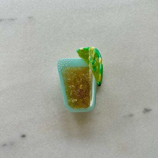 Tequila Shot Hair Claw Clip