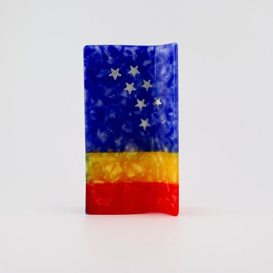 BIG Bull City Flag Hair Claw Clip