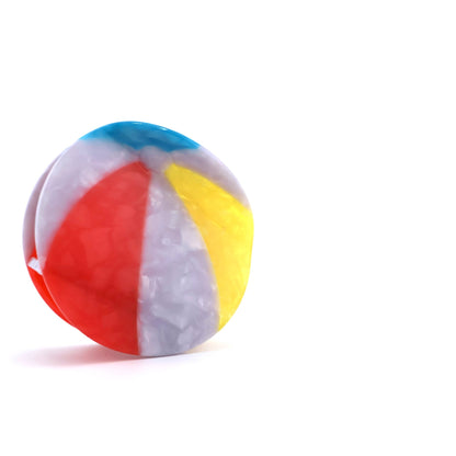 Beach Ball Hair Claw Clip