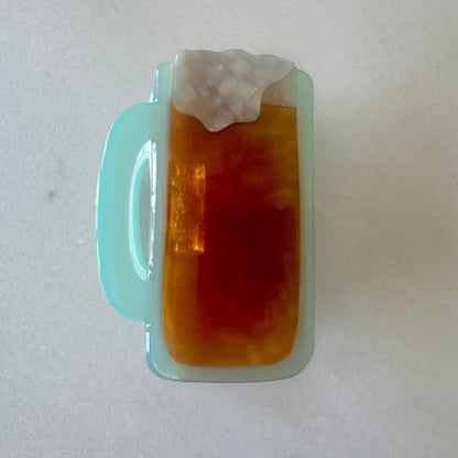 Beer Stein Hair Claw Clip