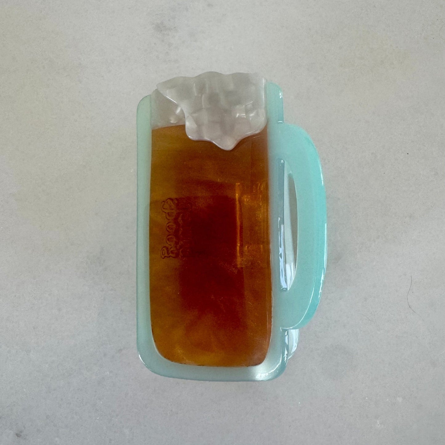 Beer Stein Hair Claw Clip