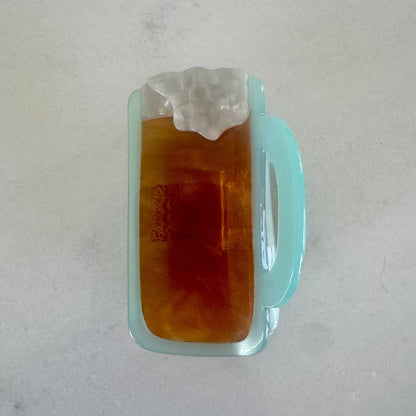 Beer Stein Hair Claw Clip