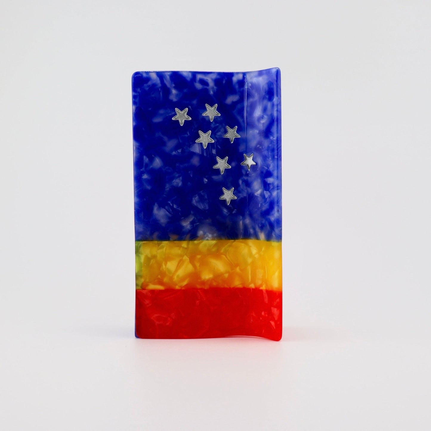 BIG Bull City Flag Hair Claw Clip