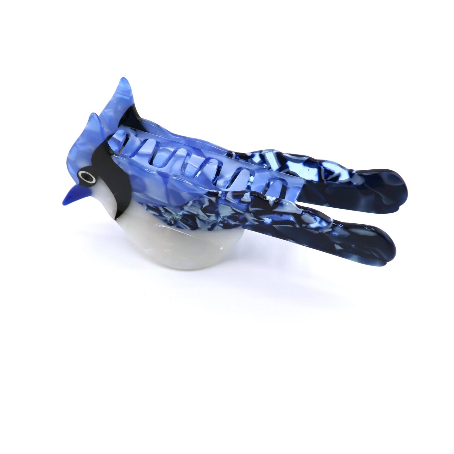 Blue Jay Hair Claw Clip