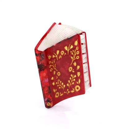 Book Hair Claw Clip