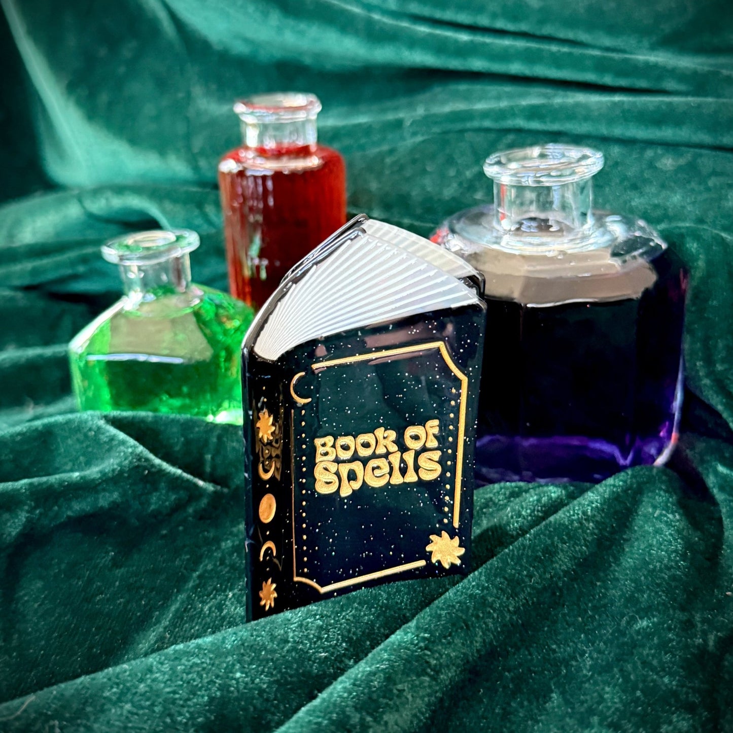 Book of Spells Hair Claw Clip