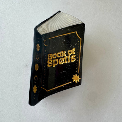 Book of Spells Hair Claw Clip