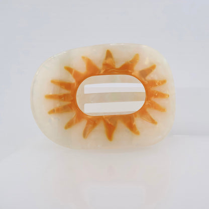 Celestial Sun Flat Hair Clip