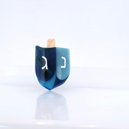 Dreidel Hair Claw Clip