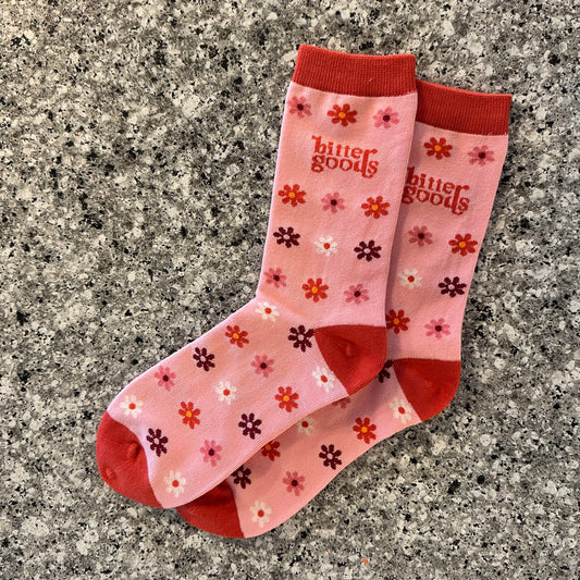 Ditsy Flower Socks