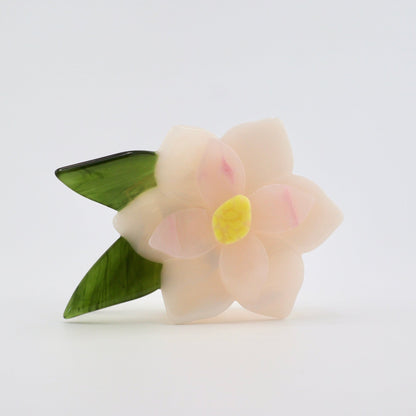 Magnolia Flower Hair Claw Clip