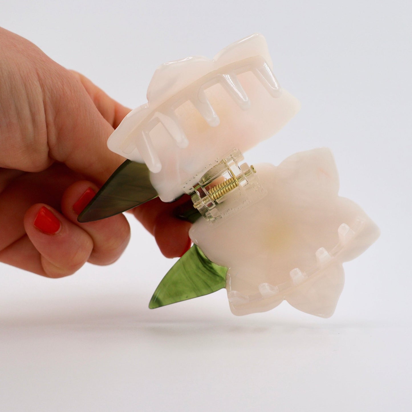 Magnolia Flower Hair Claw Clip