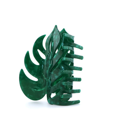 Monstera Hair Claw Clip