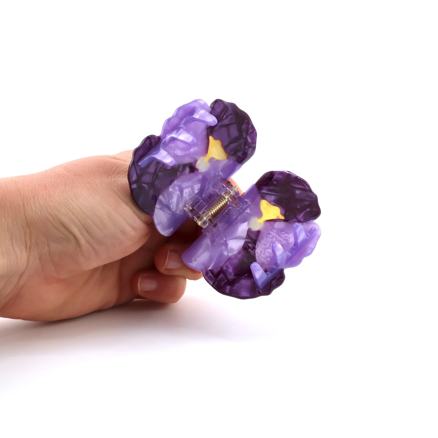 Pansy Hair Claw Clip