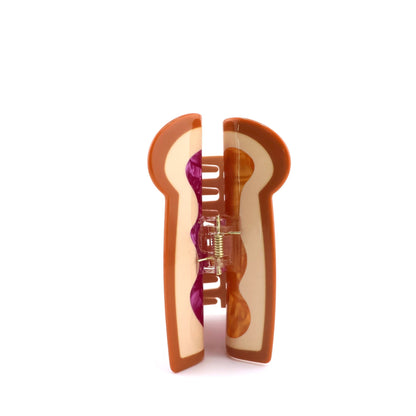 PB&J Hair Claw Clip