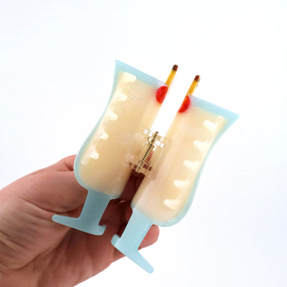 Piña Colada Hair Claw Clip