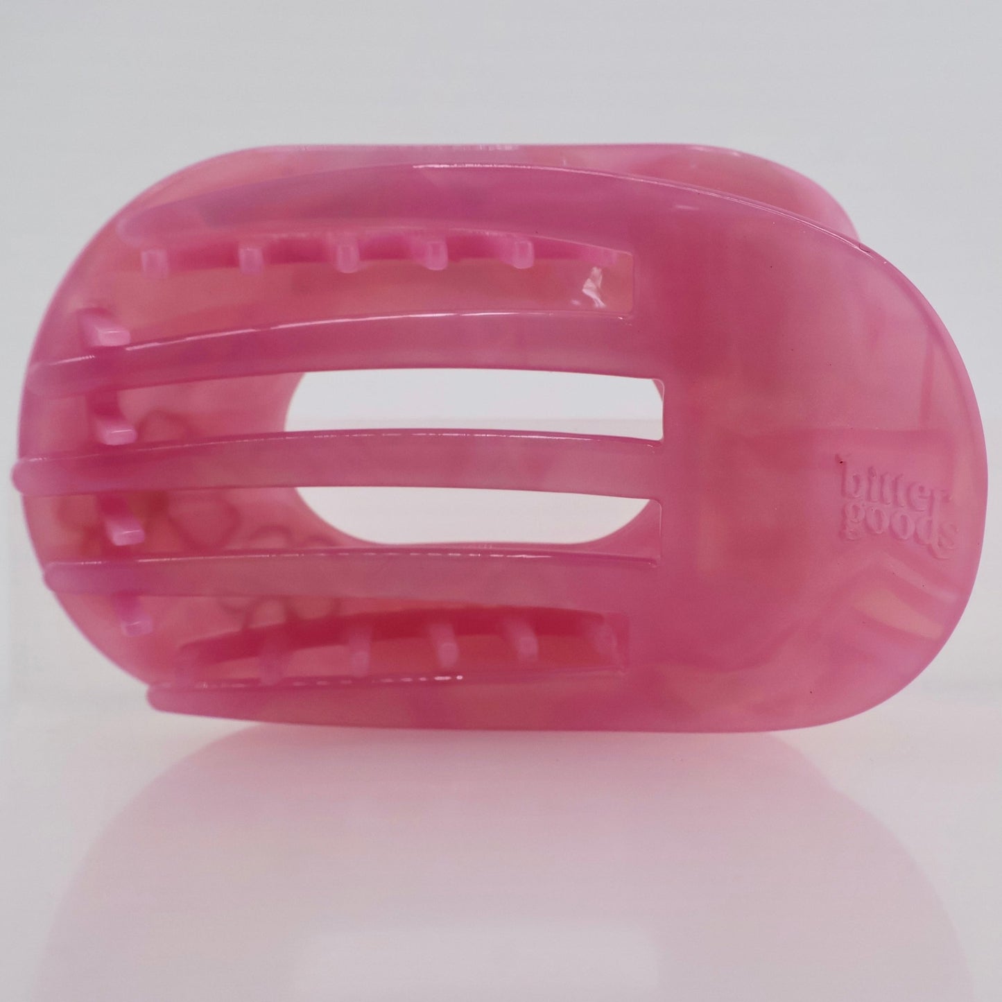 Pink Hibiscus Flat Hair Clip