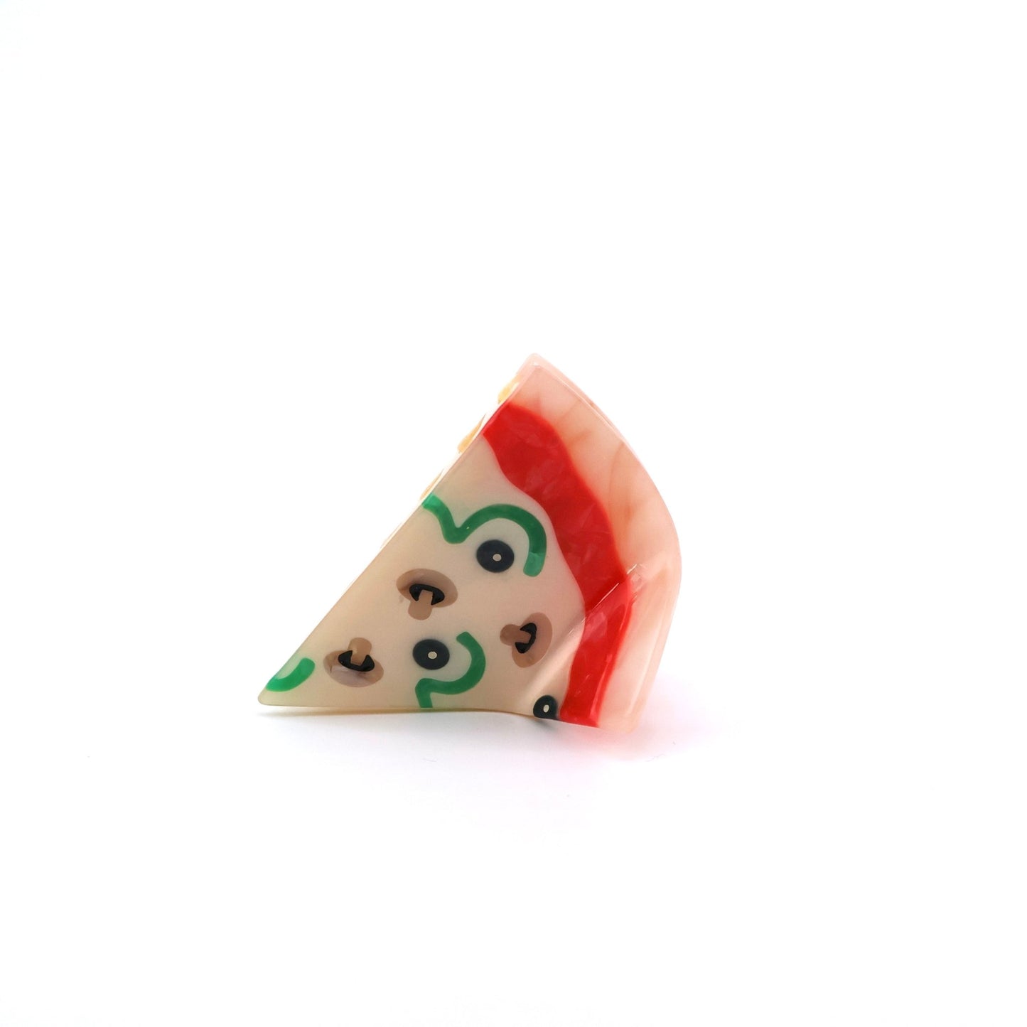 Pizza Hair Claw Clip