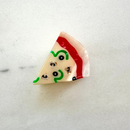 Pizza Hair Claw Clip