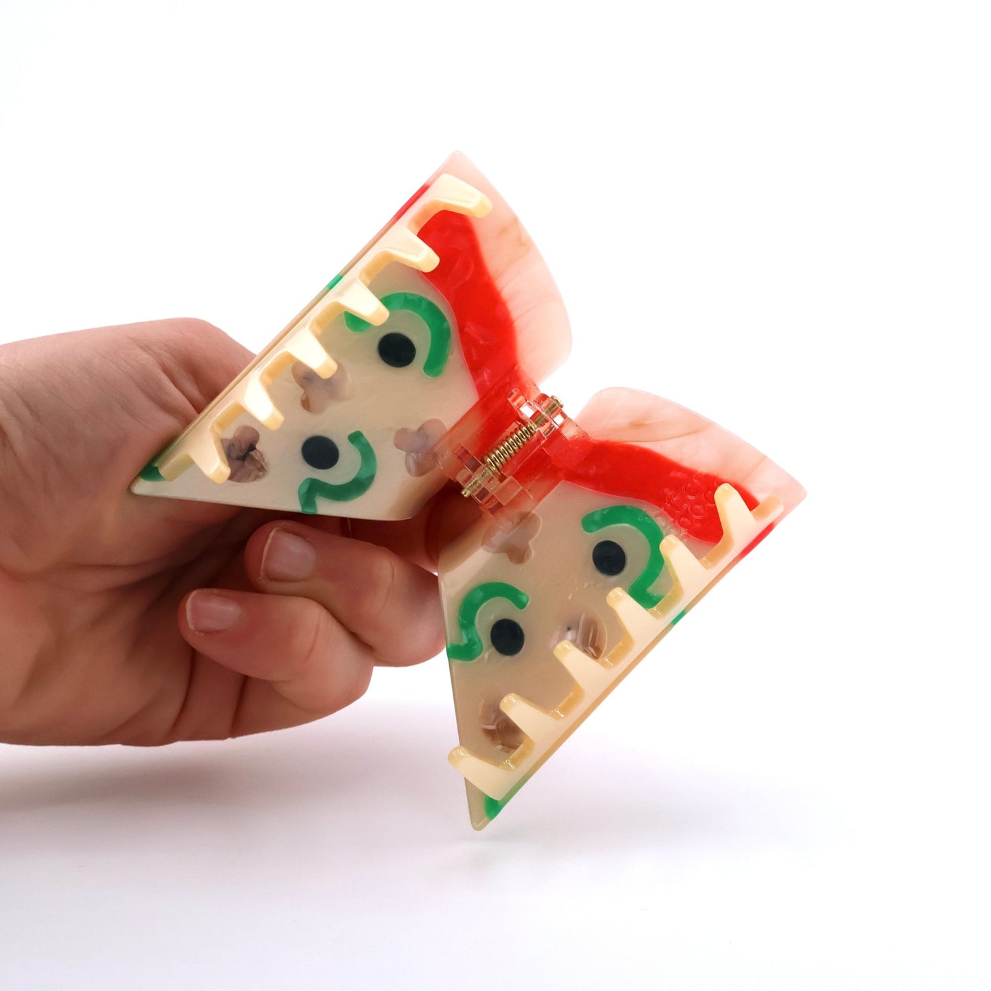 Pizza Hair Claw Clip