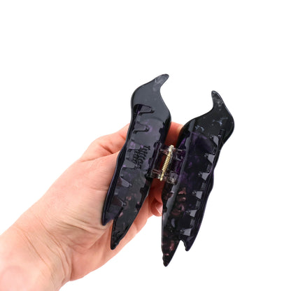 Raven Bird Hair Claw Clip