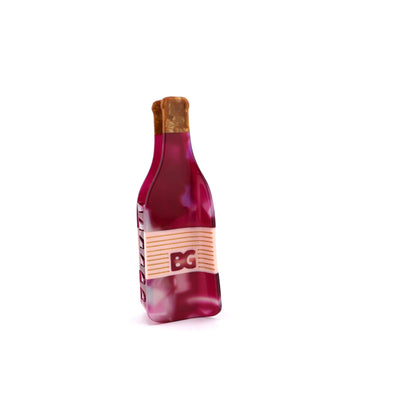 Red Wine Hair Claw Clip