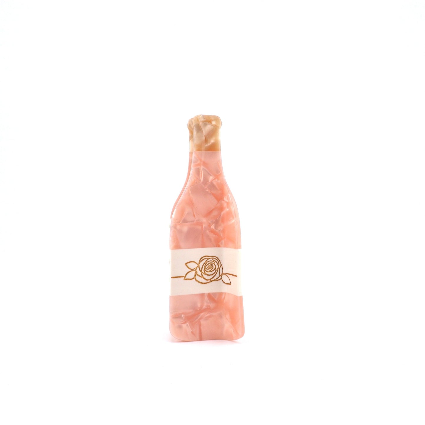 Rosé Wine Hair Claw Clip