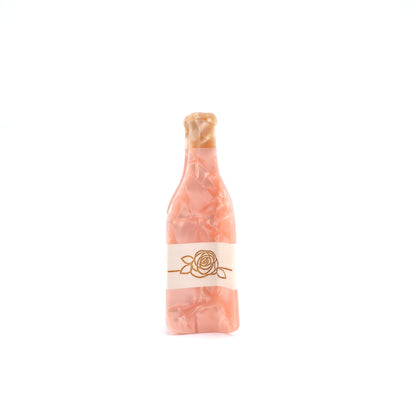 Rosé Wine Hair Claw Clip