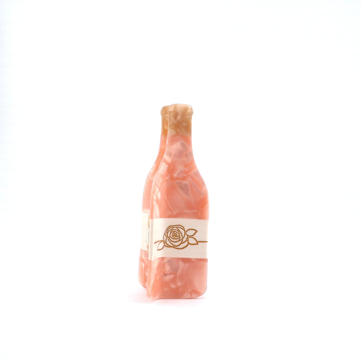 Rosé Wine Hair Claw Clip