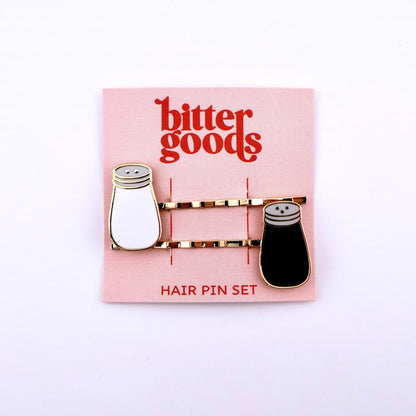Salt & Pepper Hair Pins