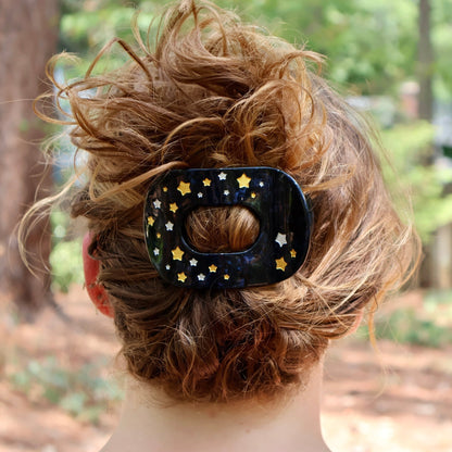 Starry Night Flat Hair Clip