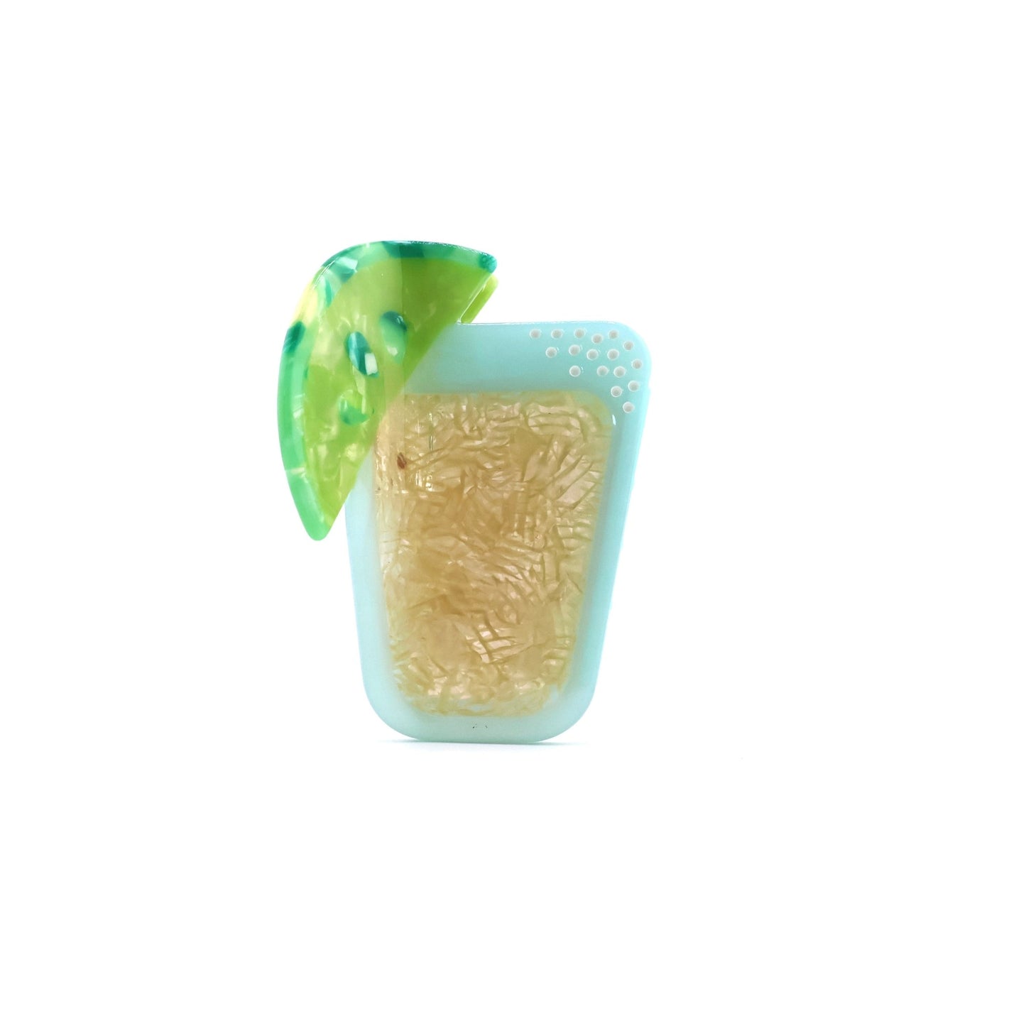 Tequila Shot Hair Claw Clip
