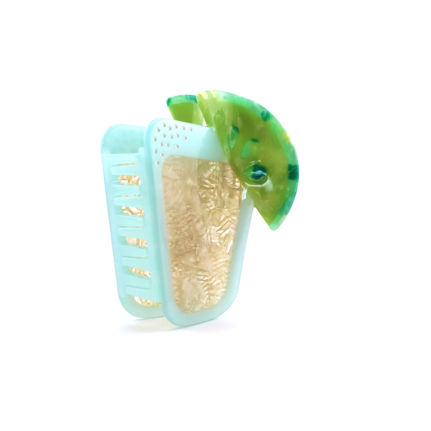 Tequila Shot Hair Claw Clip