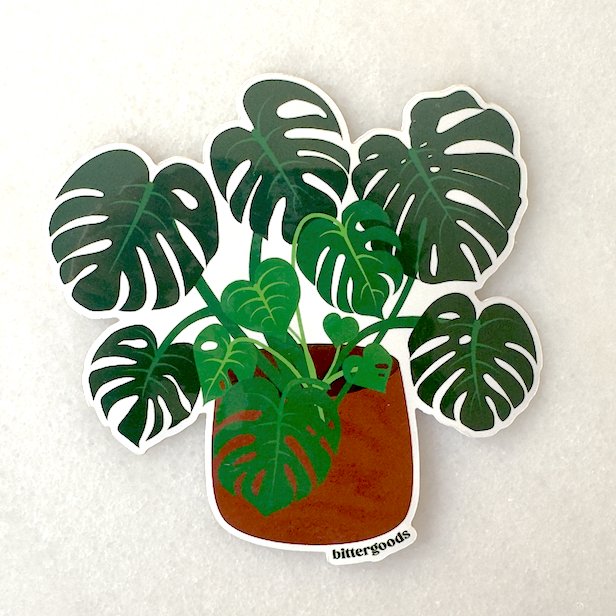 Monstera Sticker